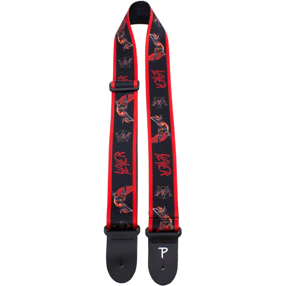 Slayer - Show No Mercy Guitar Strap - Black/Red